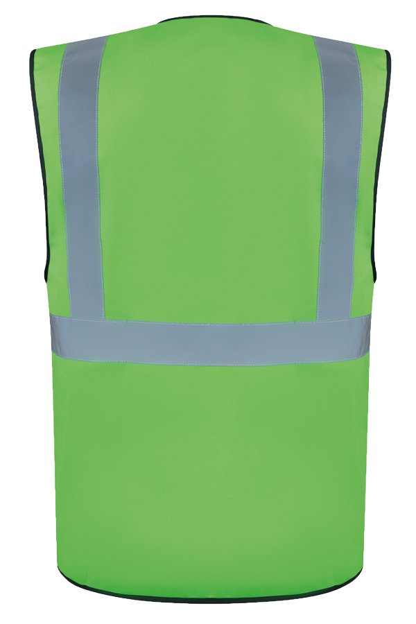Korntex® Comfort Warnweste „Hamburg“ - Multifunktional - Weiß - M