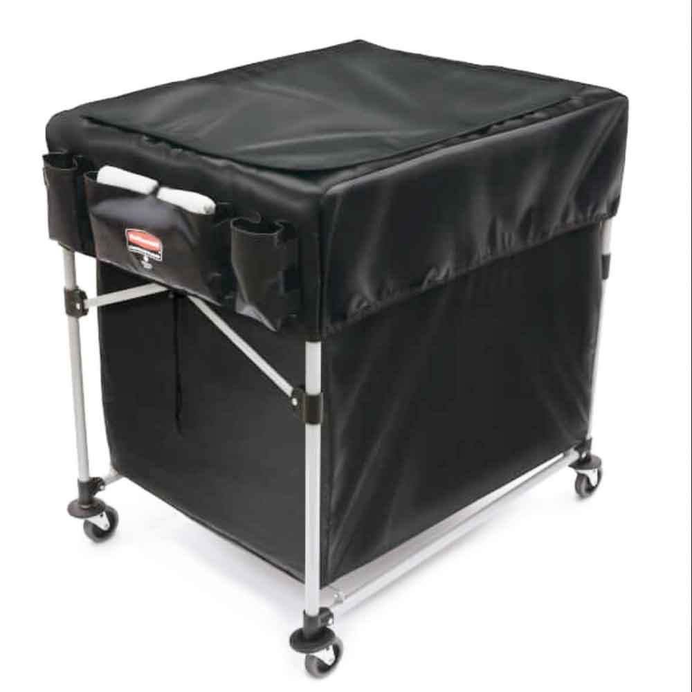 Abdeckung passend zum Transportwagen - mit Fächern für Reinigungsmittel