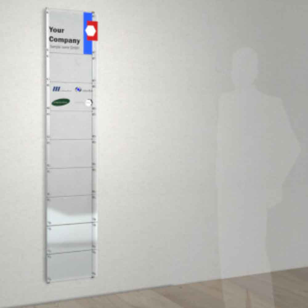 MyTrack Schienensystem - zur Wandmontage einzelner Schilder - in 7 Längen MyTrack Schienensystem - zur Wandmontage einzelner Schilder - in 7 Längen