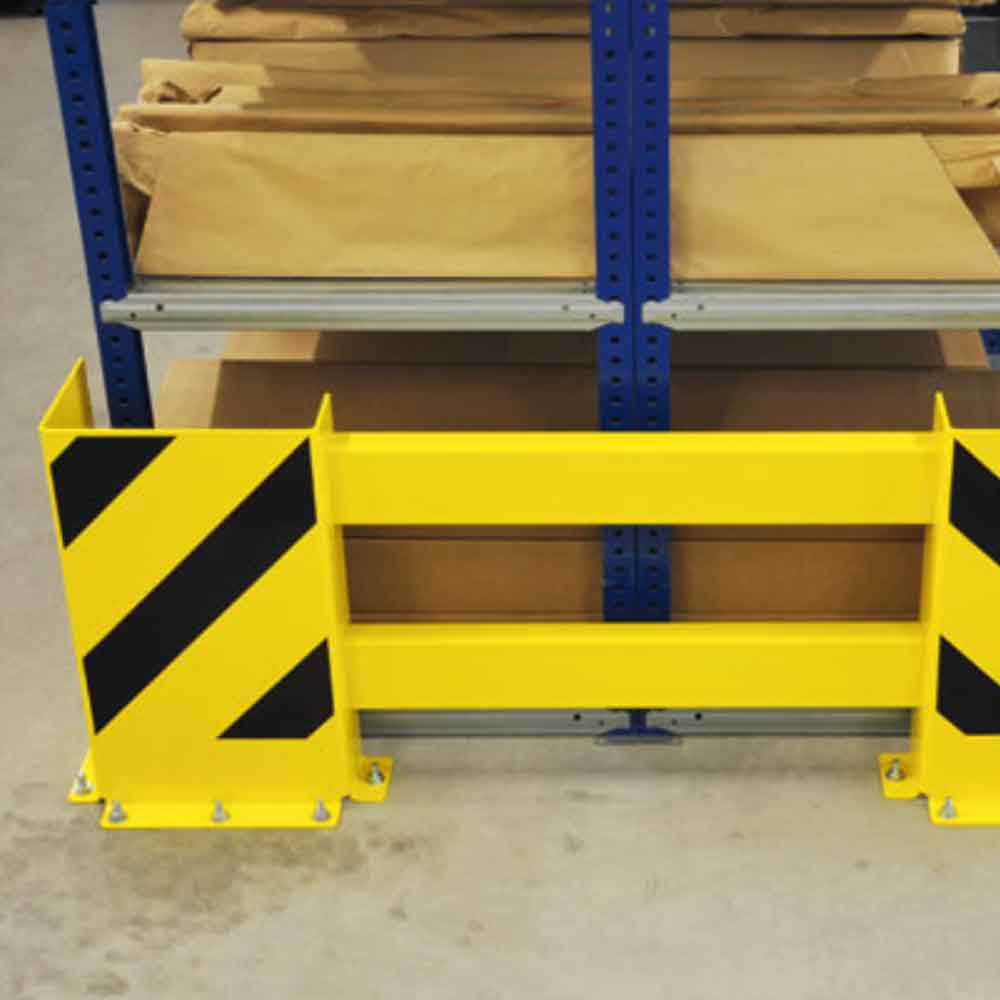 Regalschutz-Planke - Einfachregal-Set und Doppelregal-Set Regalschutz-Planke - Einfachregal-Set und Doppelregal-Set