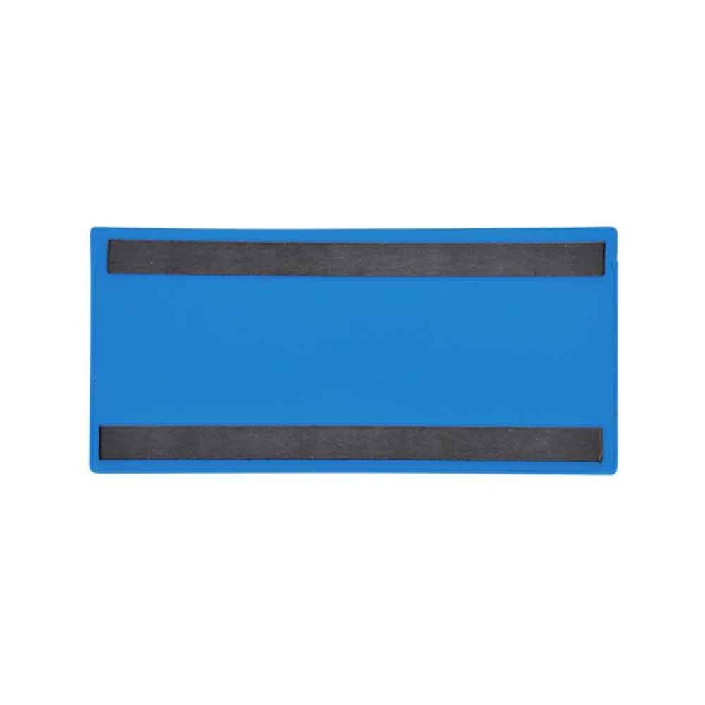 Magnetische Etikettentaschen - 2 Magnetstreifen - 220 x 105 mm 1/3 DIN - 4 Farben
