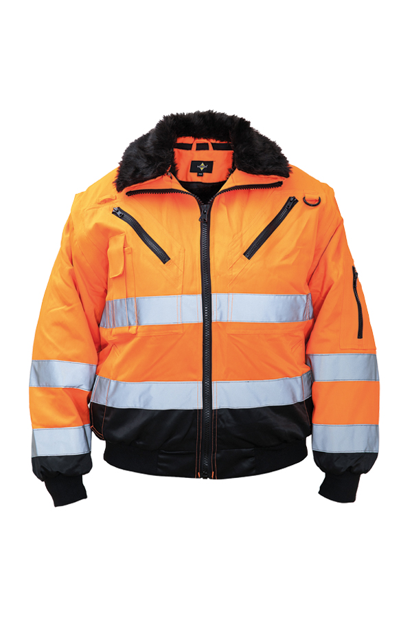 Korntex® Pilotenjacke „Oslo“ - Rot - XL