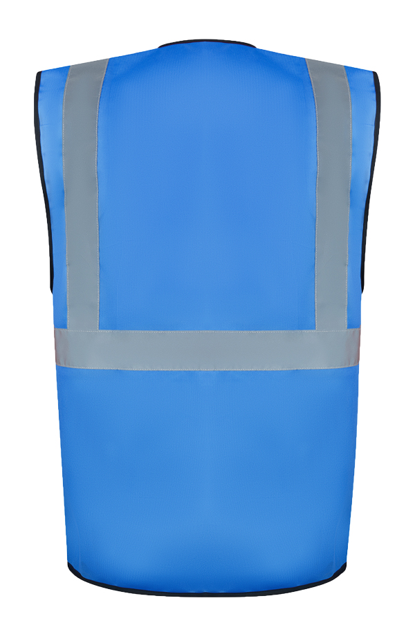 Korntex® Comfort Warnweste „Hamburg“ - Multifunktional - Weiß - M