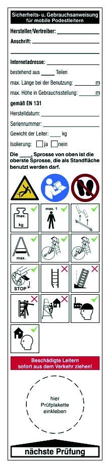 38-18-050-0-50-058-grundplakette-und-gebrauchsanweisung-fur-podestleitern-30c5128-y-01-4c6b76 Grundplakette und Gebrauchsanweisung auf Bogen - für Podestleitern