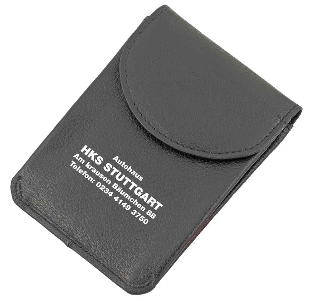 Schlüsseltasche "PROTECT" - echt Leder