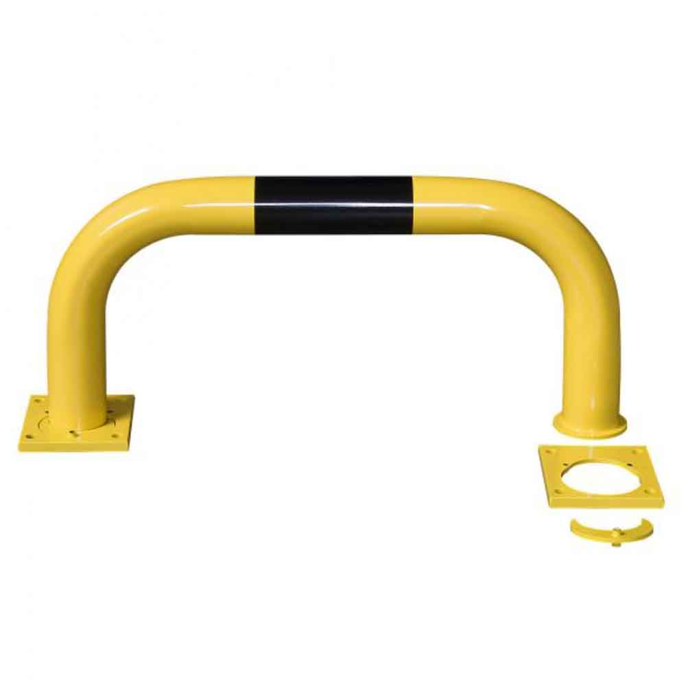 Rammschutz-Bügel aus Stahl - wegnehmbar für zeitweilige Absperrungen Rammschutz-Bügel aus Stahl - wegnehmbar für zeitweilige Absperrungen