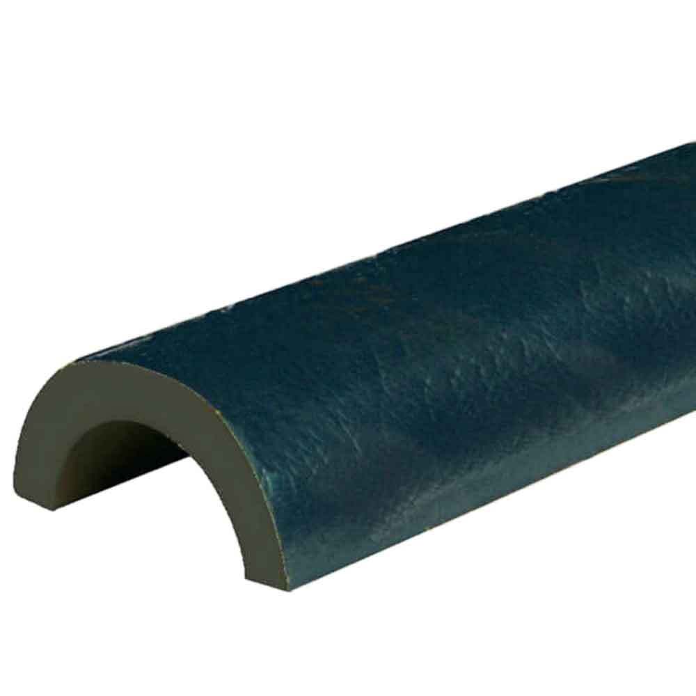Knuffi Rohrschutzprofil Typ R50 - für Rohr ø 40-60 mm - selbstklebend - 1,0 Meter - 3 Farben Knuffi Rohrschutzprofil Typ R50 - für Rohr ø 40-60 mm - selbstklebend - 1,0 Meter - 3 Farben