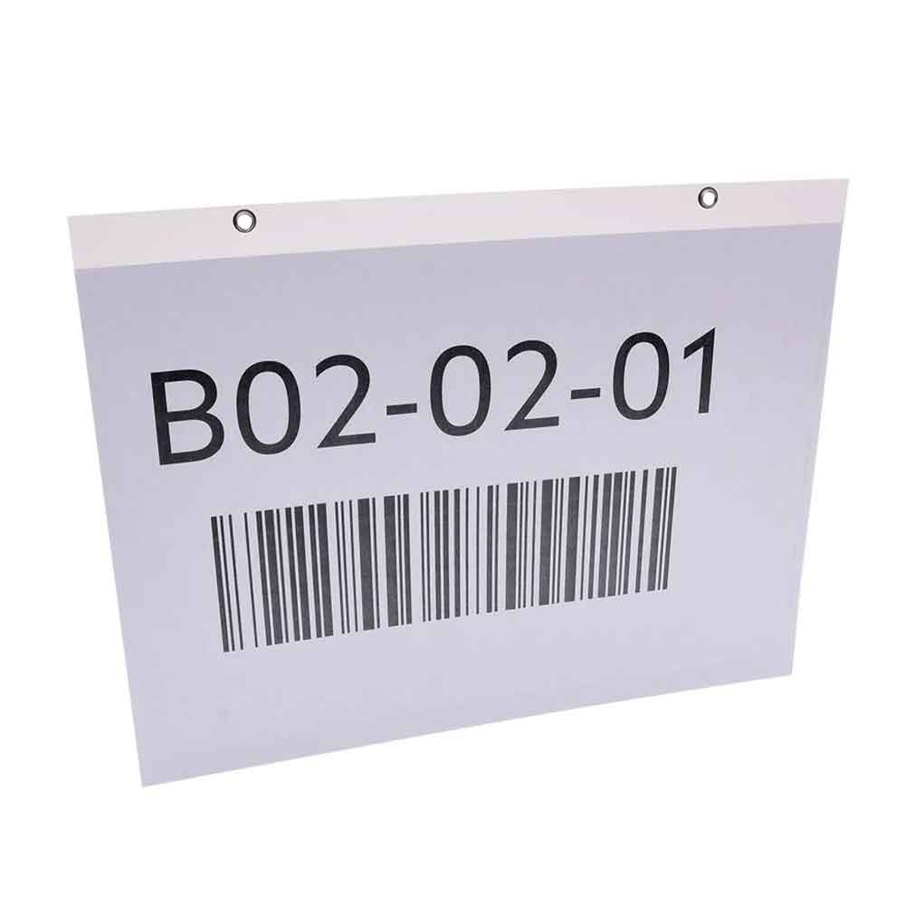 Blocklager Schild - hängende Beschilderung im Lager, Verkaufsraum etc.