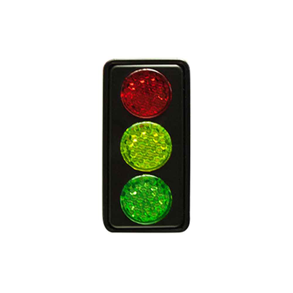 60-50-373-0-00-reflektor-ampel-be8fdd Reflektor - Motiv "Ampel" - mit Bohrung und Schnur oder Befestigungsclip