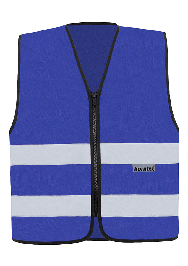 Korntex® Warnweste mit Reißverschluss „Cologne“ - Grün - XL