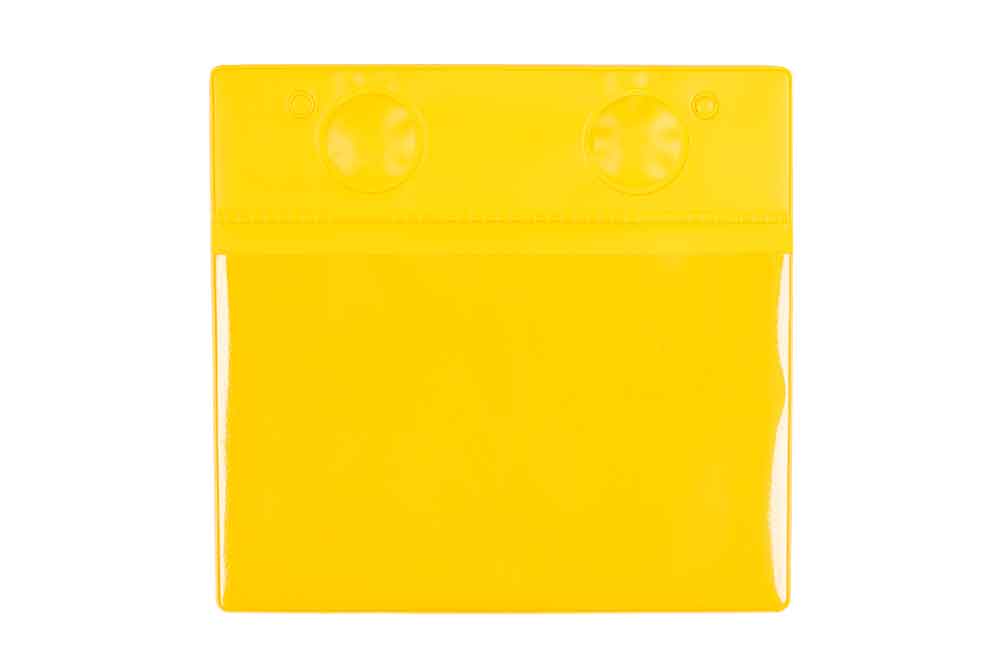 30-80-420-0-20-02-065-magnettaschen-din-a6-quer-gelb-c243d5 Magnet Taschen  aus PVC - DIN A6 quer - 4 Farben