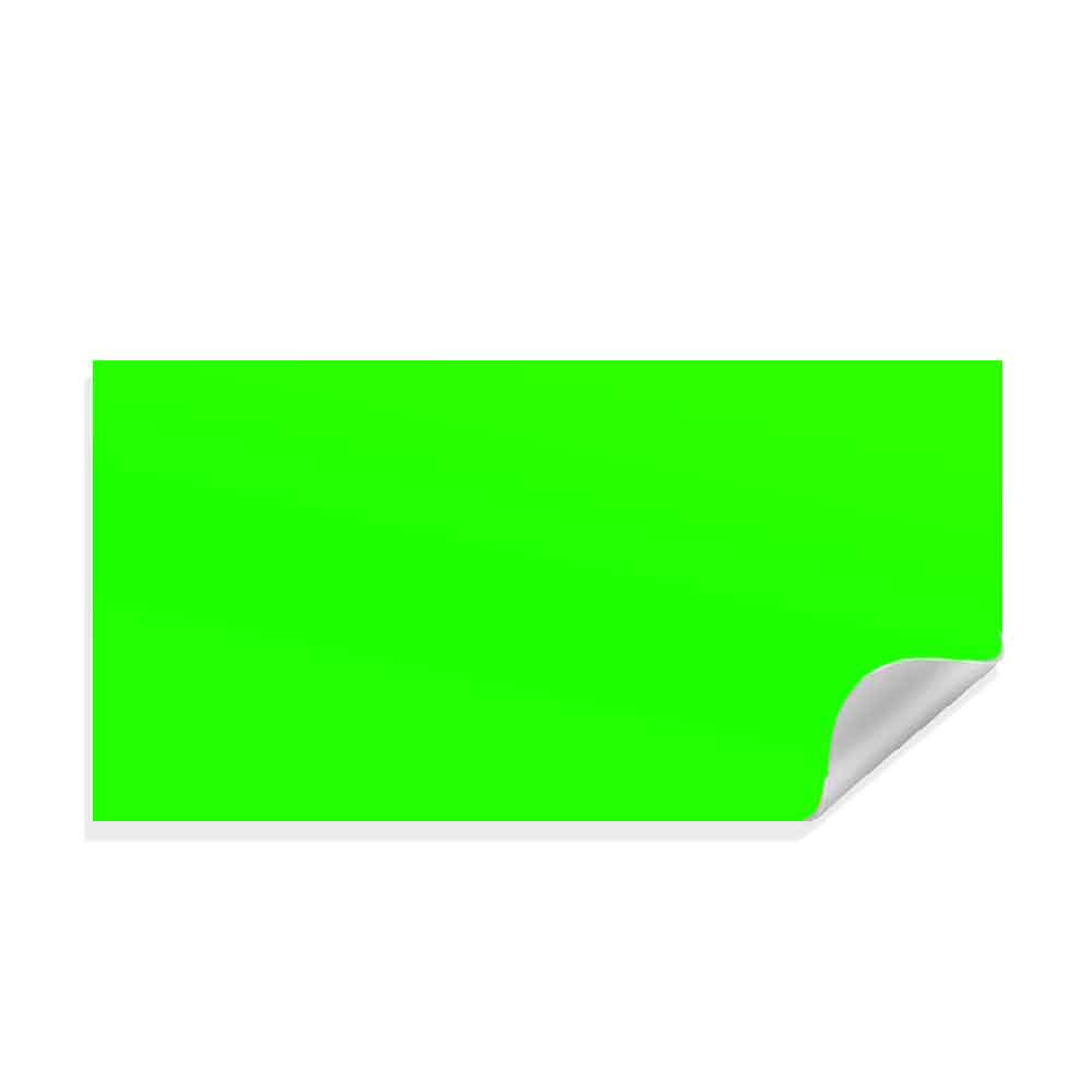 Farbige Kleberechtecke aus Papier - permanent haftend - auf Rolle