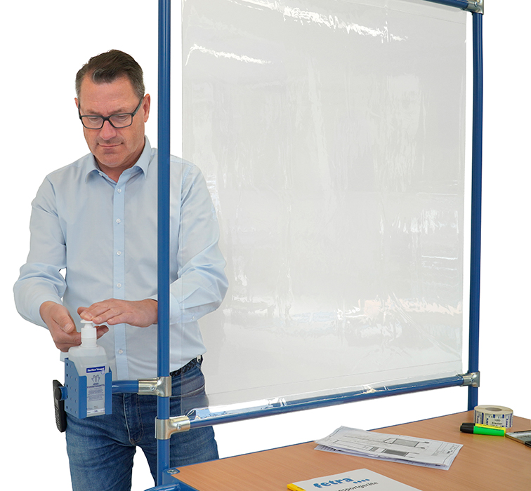 Rollpult 5838 mit Infektionsschutzausstattung