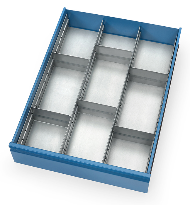 2148-8c110b Schubladen-Einteilungs-Set - Zubehör für Schubladen mit 700 mm Tiefe
