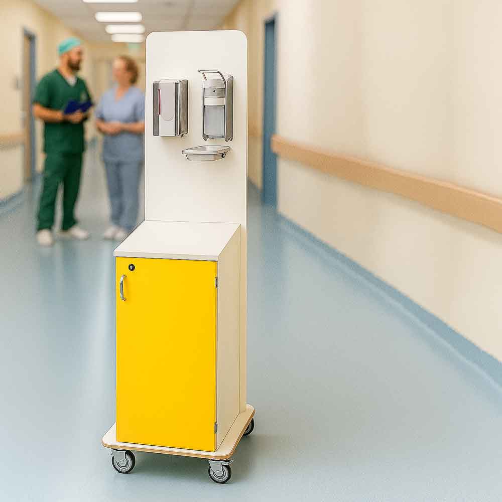 MRSA-Wagen für ein effektives Hygienemanagement