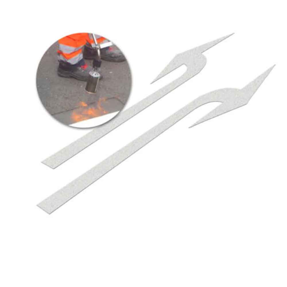 PREMARK® Pfeil rechts, links, geradeaus - thermoplastische Bodenmarkierung - verschiedene Längen PREMARK® Pfeil rechts, links, geradeaus - thermoplastische Bodenmarkierung - verschiedene Längen