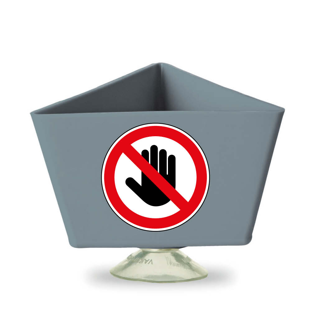 leitzahltraeger-kunststoff-saugnapf-icon-stop-grau-3e19fb Leitzahlenträger - Motiv: "STOP" - mit Saugnapf - 11 Farben