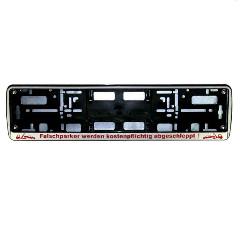 Schilderträger Parkplatzreservierung - für Parkplatzschilder 52,0 x 11,0 cm - Schild bitte extra bestellen
