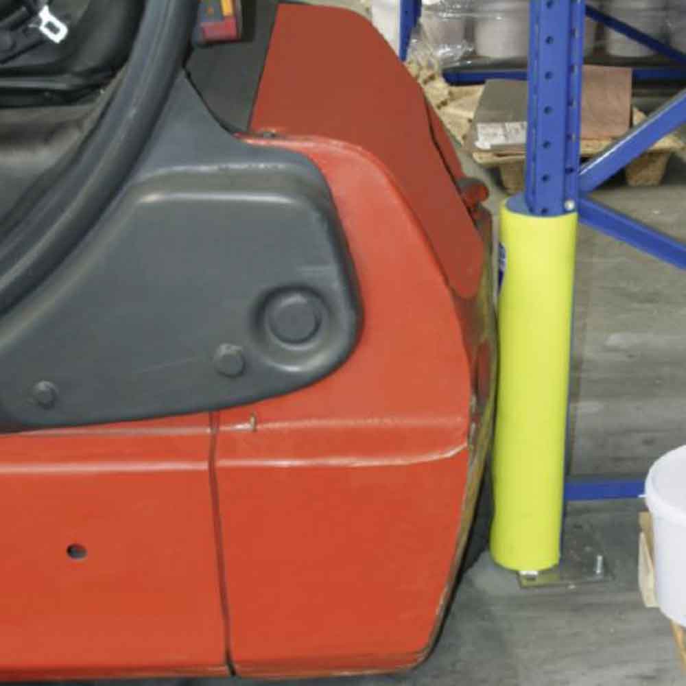 Regal-Anfahrschutz Rack Armour - schützt Regalstützen vor Anfahrschäden - in 2 Größen Regal-Anfahrschutz Rack Armour - schützt Regalstützen vor Anfahrschäden - in 2 Größen