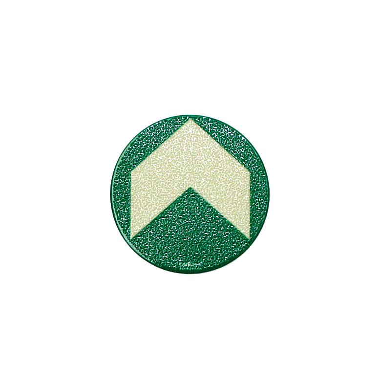 Bodenmarkierungspunkte - rund - langnachleuchtend - neutral oder Pfeil