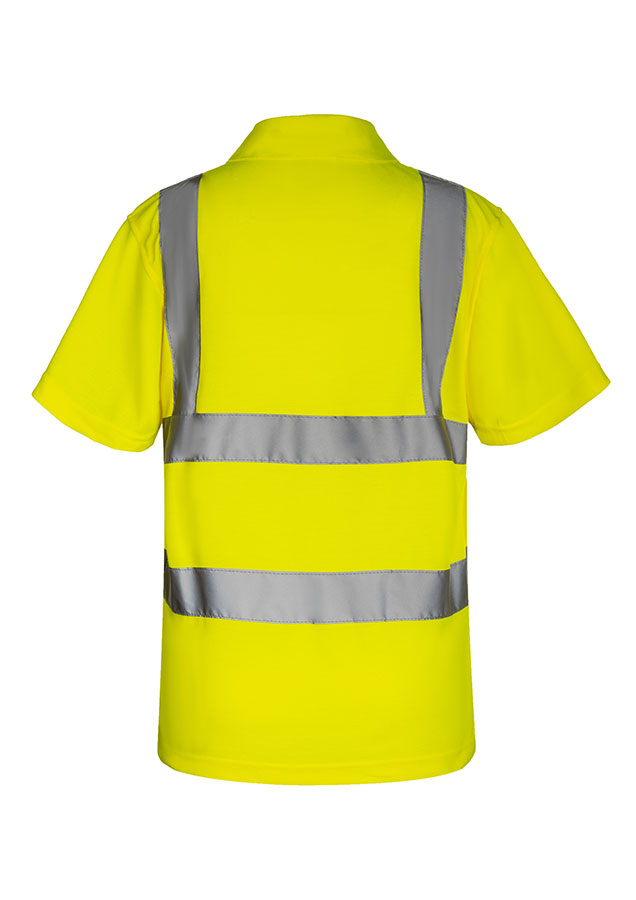 Korntex® Hi-Vis Polo-Shirt „Liverpool“ - Signal-Gelb - 5XL