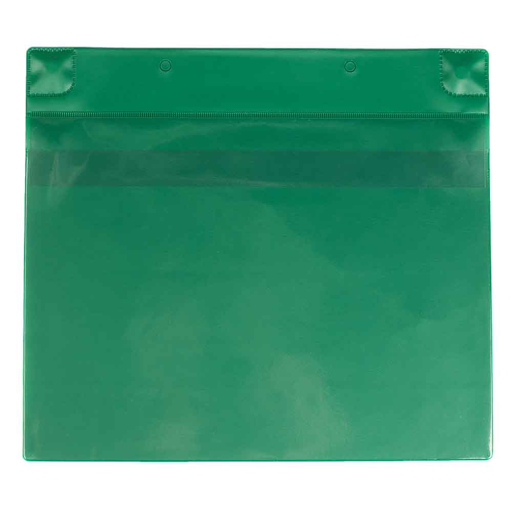 30-80-401-0-27-05-065-magnettaschen-din-a4-quer-gruen_1-e3dc30 Magnet Taschen mit Regenschutzklappe - aus PVC - DIN A4 hoch und quer - 4 Farben