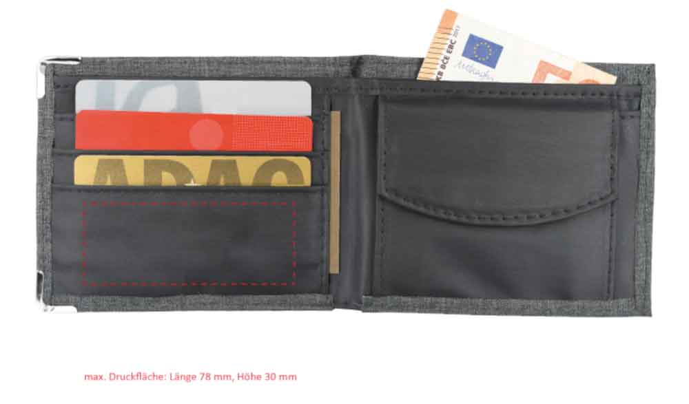 Geldbörse "SNOW" - Snowflake Look Geldbörse "SNOW" - Snowflake Look