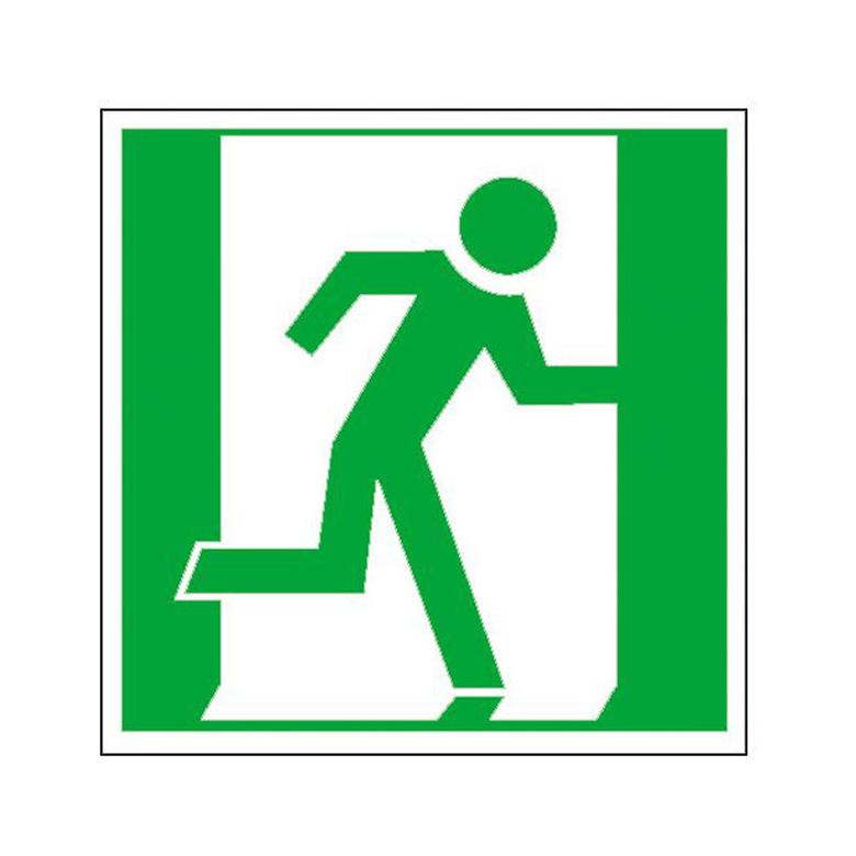 Bodenmarkierung - Fluchtwegsymbole - 4 Symbole