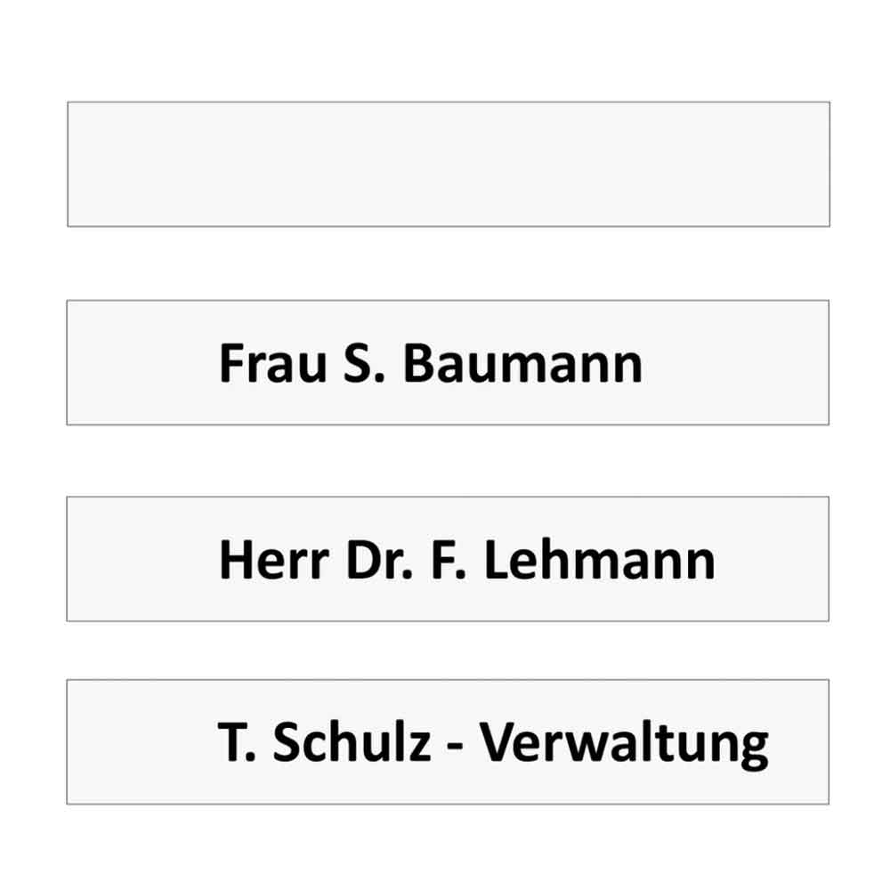 Ersatzleisten für Anwesenheitstafel Professional und Business