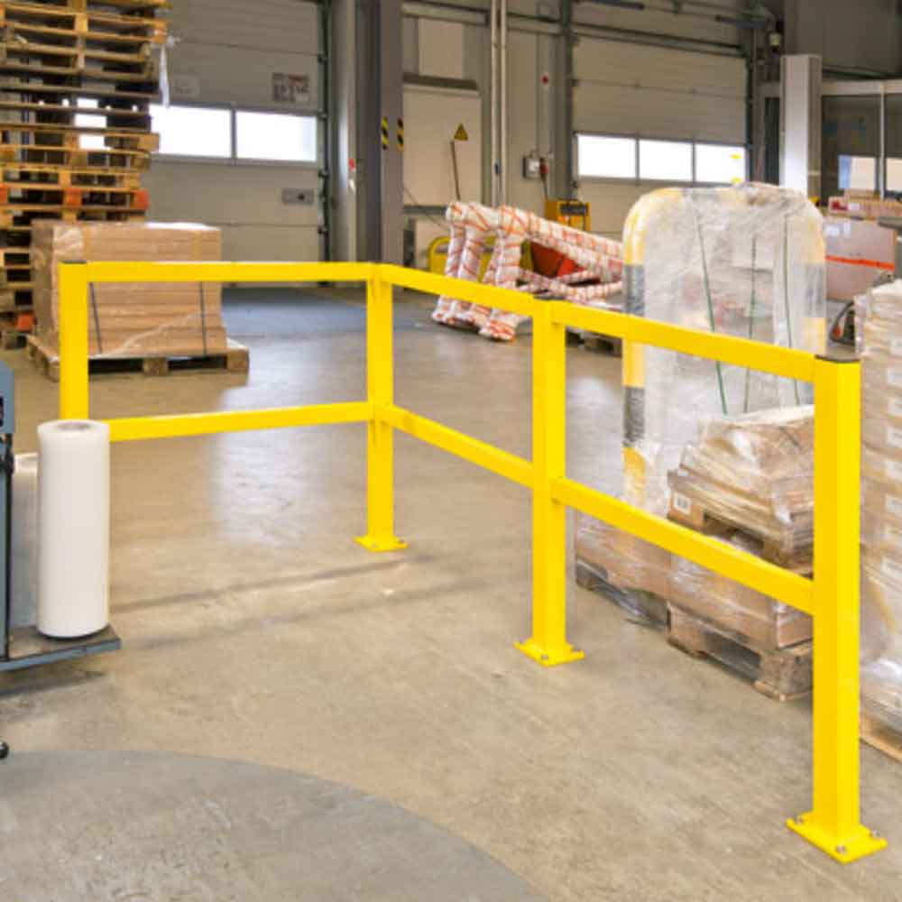 Rammschutzgeländer S - Querbalken 150 cm Rammschutzgeländer S - Querbalken 150 cm