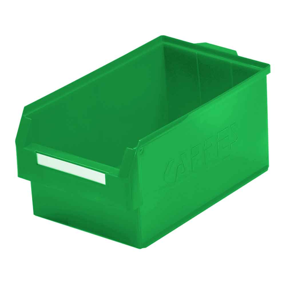 RasterPlan® - Lagersichtkasten für Schlitzplatten - Größe 1 - 500 x 300 x 250 mm - 6 Farben