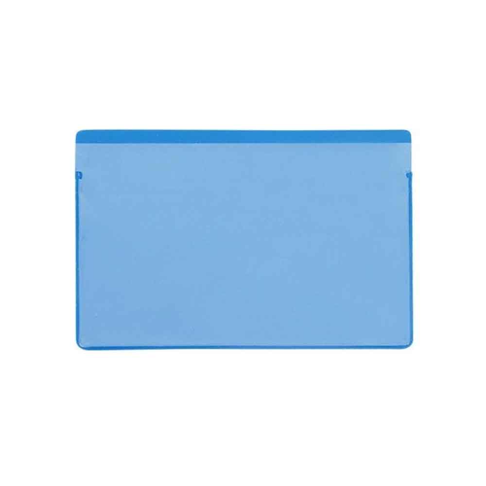 Magnetische Etikettentaschen - 1 Magnetstreifen - 120 x 80 mm DIN A7 - 4 Farben