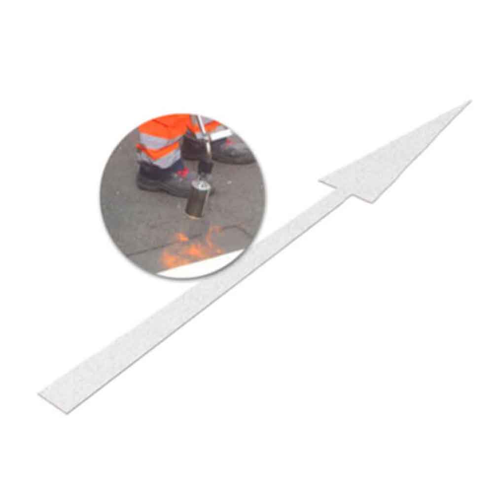 PREMARK® Pfeil rechts, links, geradeaus - thermoplastische Bodenmarkierung - verschiedene Längen PREMARK® Pfeil rechts, links, geradeaus - thermoplastische Bodenmarkierung - verschiedene Längen