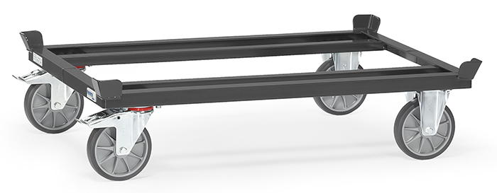 22801_7016-081b4f Paletten-Fahrgestell GREY EDITION - TPE-Bereifung - Tragkraft 750 kg