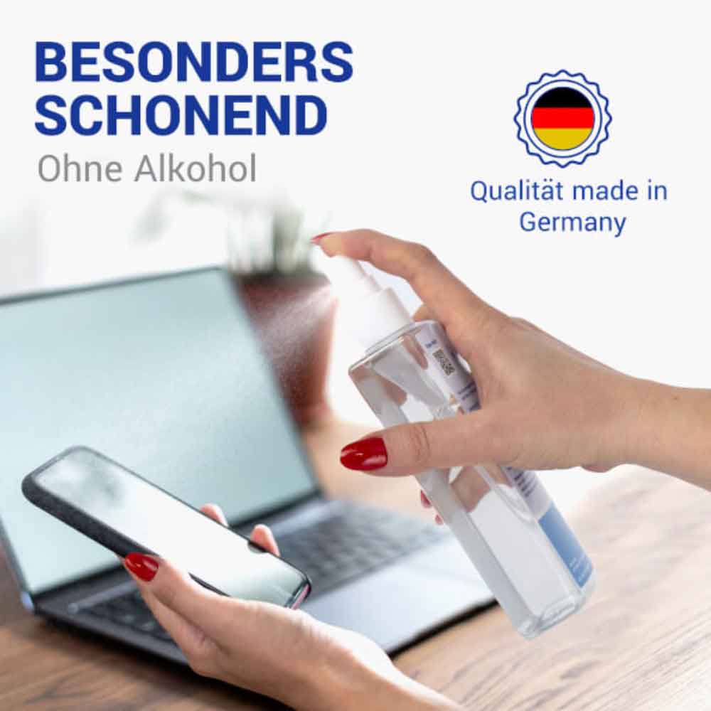 Bildschirmreiniger - Multimediareiniger für Displays Bildschirmreiniger - Multimediareiniger für Displays