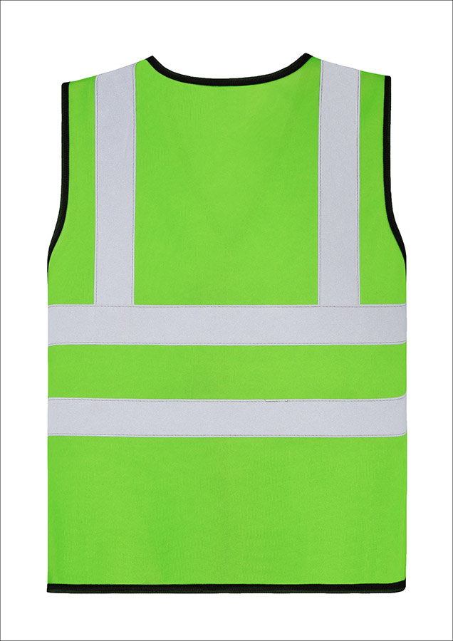 Korntex® Kinderwarnweste "Esbjerg" - Vier Reflexstreifen - Signal-Orange - XXS