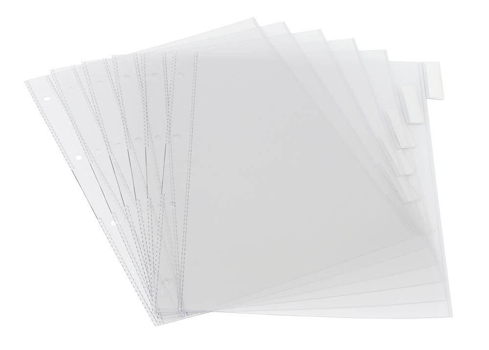 21-60-513-0-37-01-002-boi-mappenzubehoer-6-teiliges-register-transparent-552129 Klarsichtregister - 6-teilig - 2 Formate
