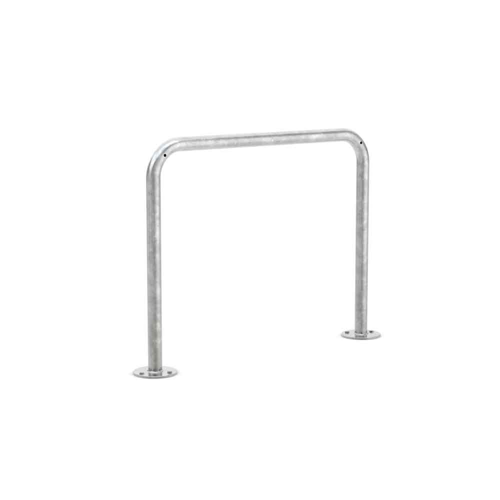 Fahrrad-Anlehnbügel 9100 - aus Stahl oder Edelstahl - zum Aufdübeln