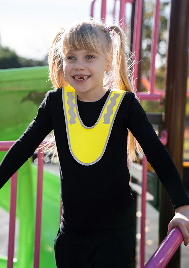 Korntex® Multifunktionskragen für Kinder „Barbados“ - Gelb
