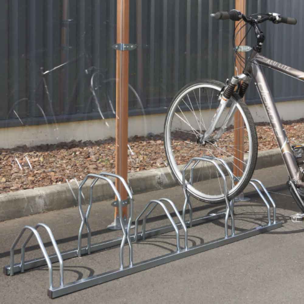 Fahrradständer auf 2 Ebenen mit 3 bzw. 5 Stellplätzen - für alle Reifengrößen