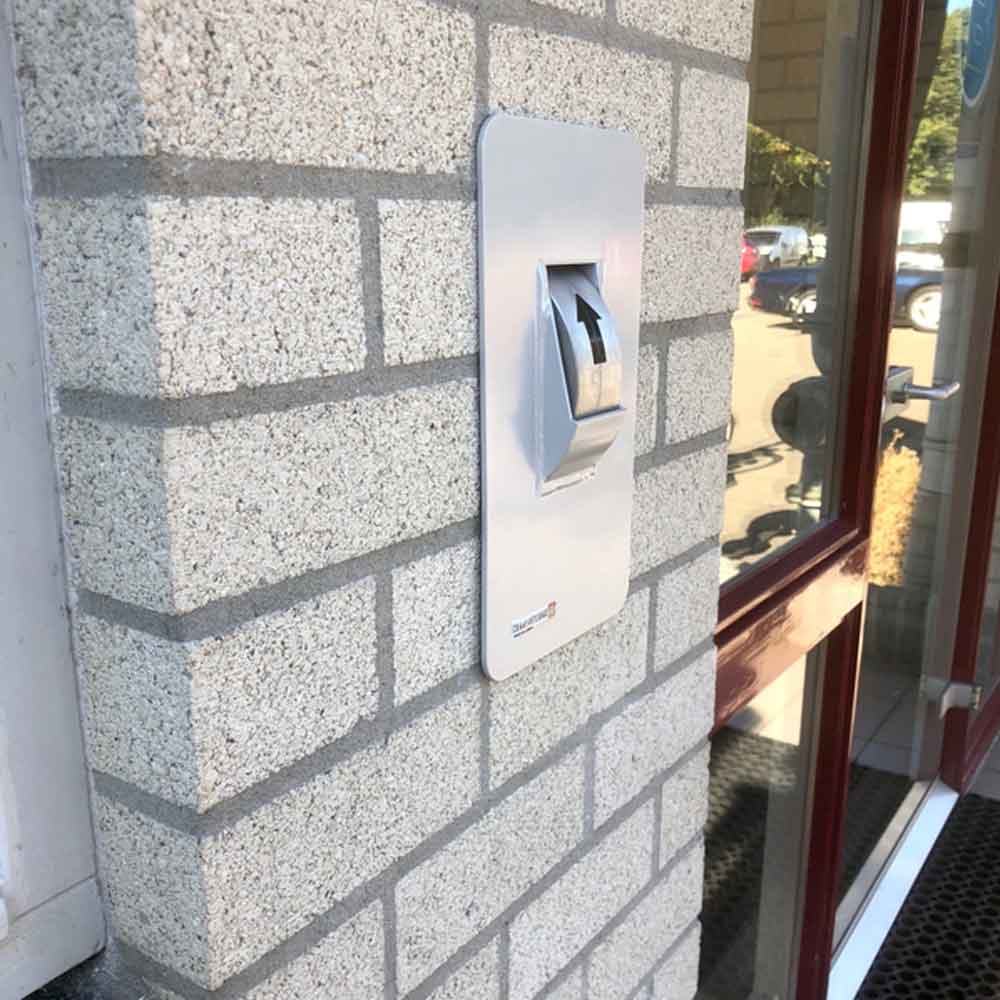 Schlüsselannahme-Tresor - (Dropbox) - für Wand oder Sockel