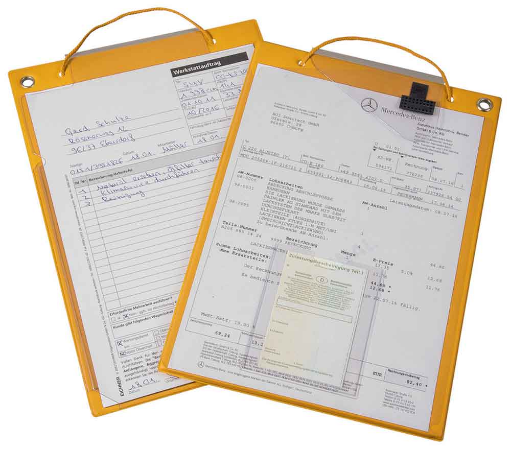 Auftragstasche "PREMIUM" - DIN A4 - XXL Dehnfaltentasche