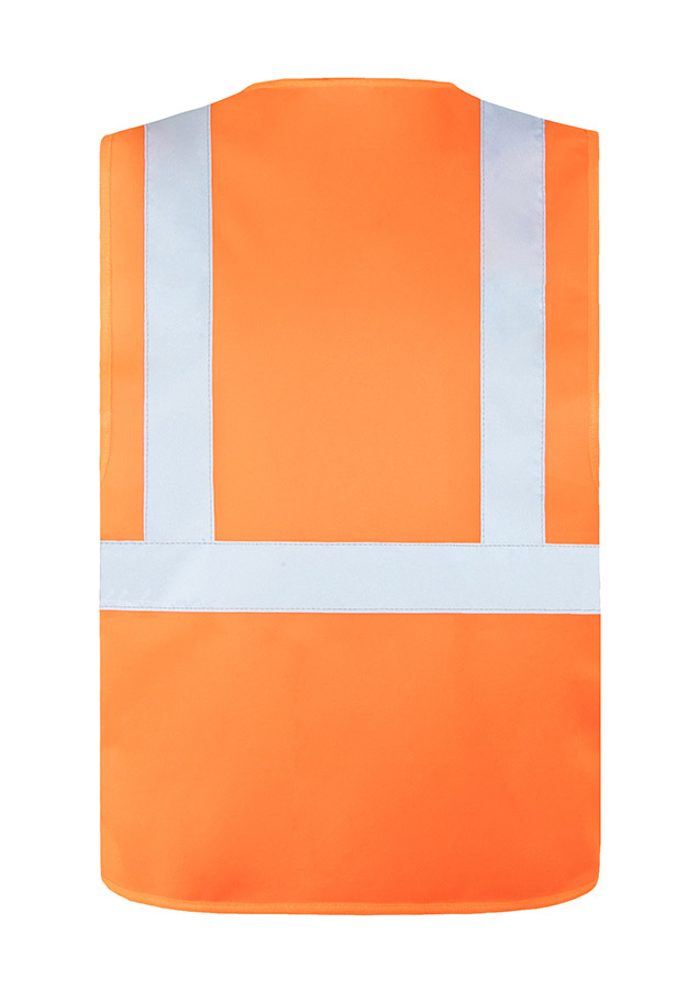 Korntex® Warnweste „Bremen“ - Drei Reflexstreifen - Signal-Orange - XXL