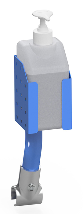 1393-B0500_live-8d76a8 Flaschenhalterung - B 73 x H 259 x T 144 mm - Zubehör für Bode-Flaschen