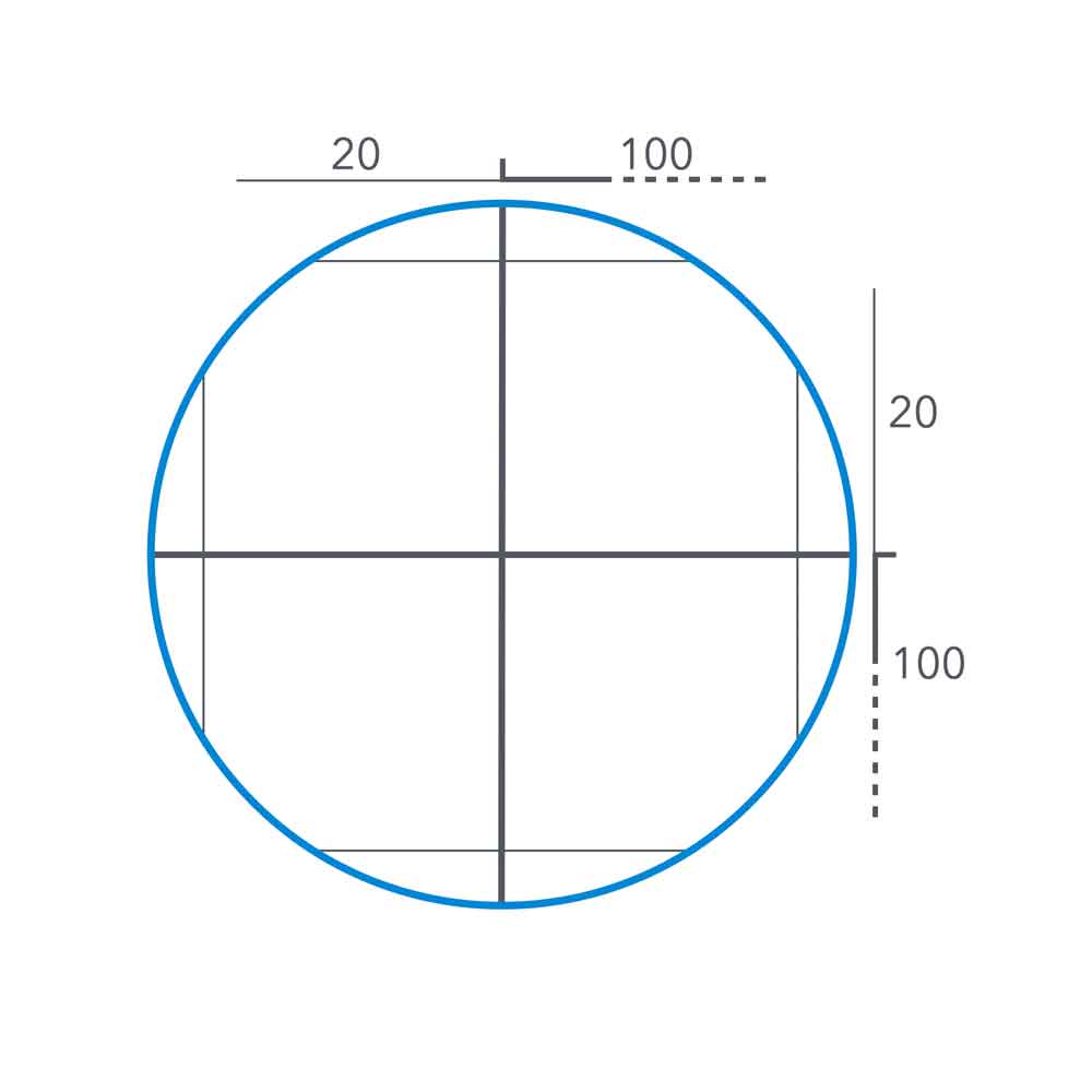 Magnettafel/Planungstafel mit Raster und Standard-Oberfläche Magnettafel/Planungstafel mit Raster und Standard-Oberfläche