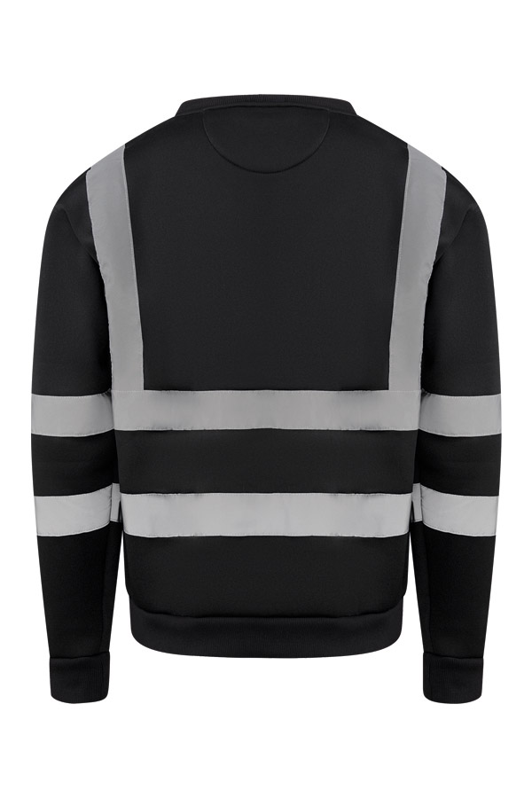 Korntex® Sweatshirt „Limerick“ - Schwarz - 3XL