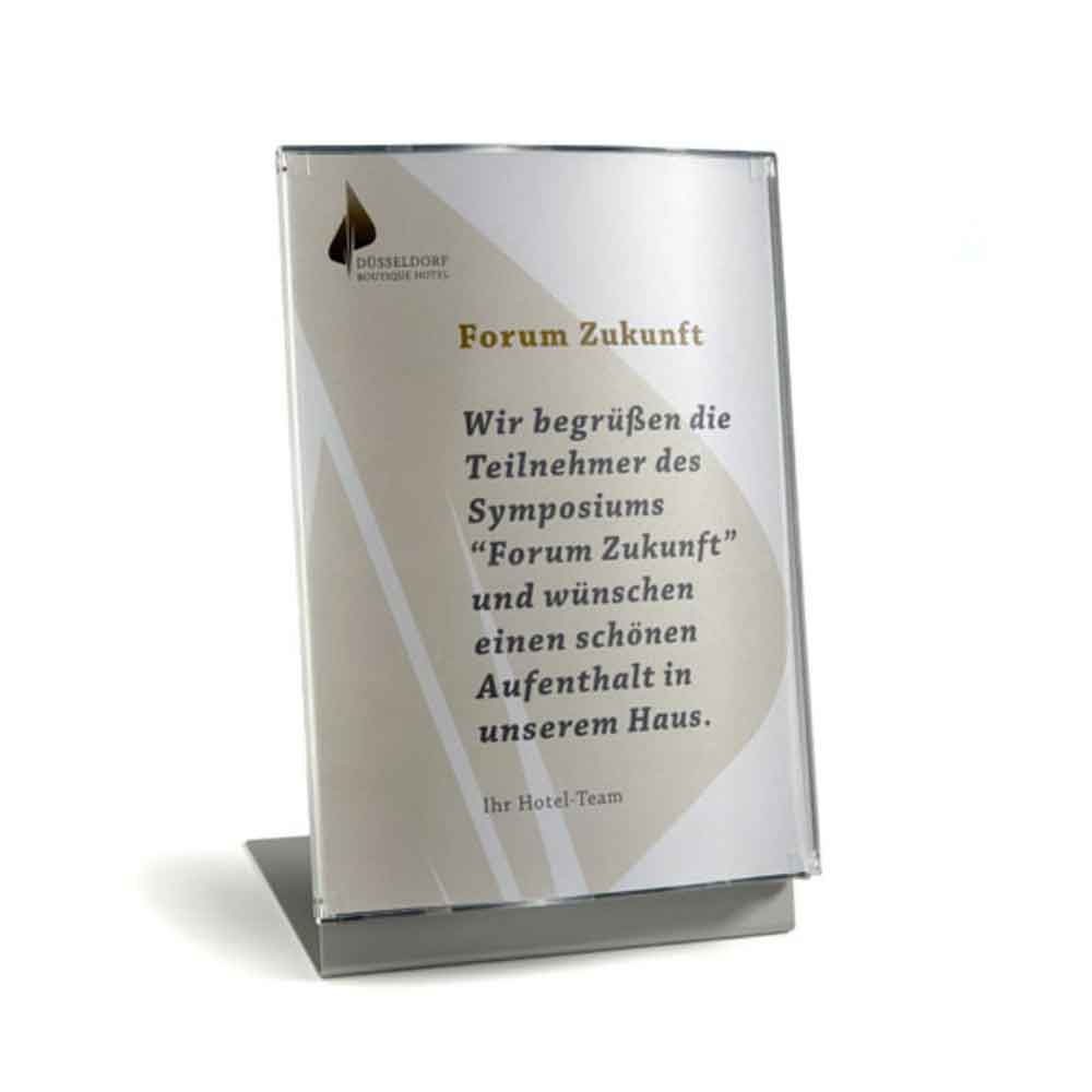 OCEAN Tischaufsteller - mit Schild  - DIN A6 bis DIN A3 OCEAN Tischaufsteller - mit Schild  - DIN A6 bis DIN A3