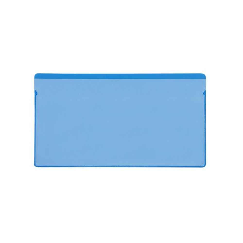 31-80-625-1-00-02-077-magnetische-etikettentaschen-1-magnetstreifen-a43d8a Magnetische Etikettentaschen - 1 Magnetstreifen - 145 x 80 mm - Blau