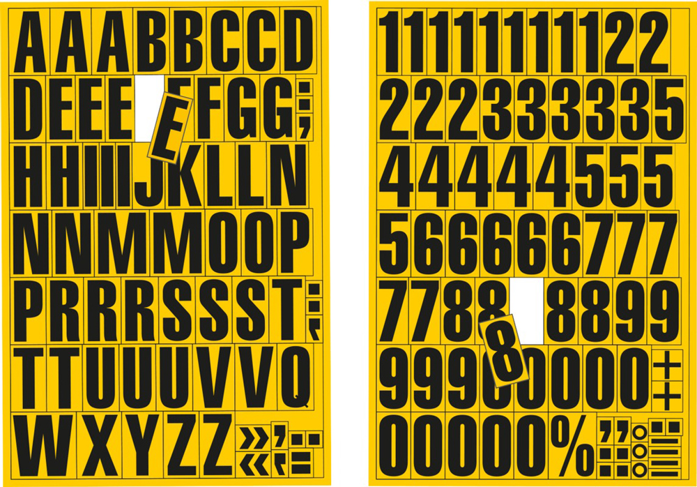 30-40-200-0-00-01-002-magnetische-ziffern-buchstaben-gelb-24b53b Magnetische Ziffern und Buchstaben