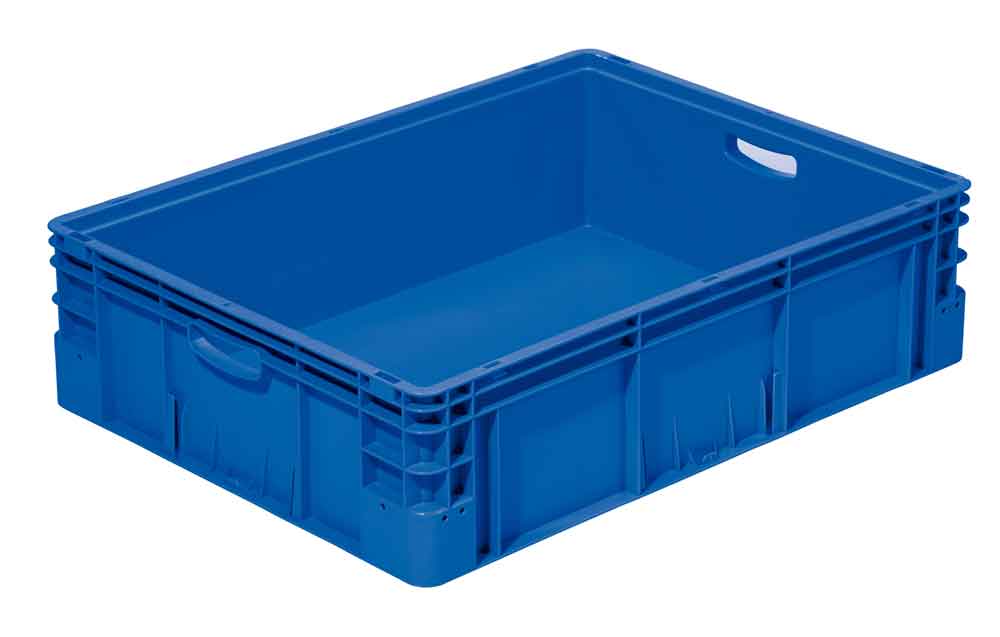 Euro-Transportbehälter - L 800 x B 600 x H 220 mm - in 2 Farben